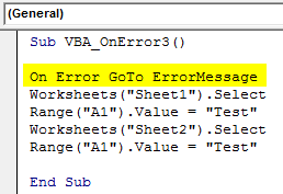 VBA On Error Goto Example 2-4