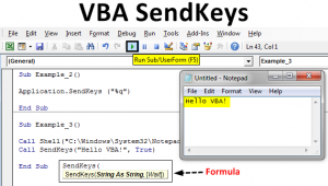 VBA SendKeys | How to Use the SendKeys Method in Excel VBA?