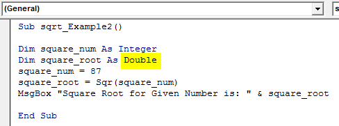 variables as integers Example 2-7