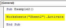 VBA With Example 2-2