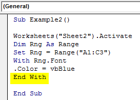 VBA With Example 2-6