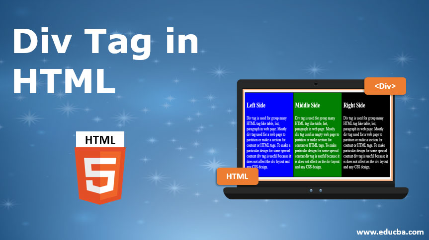Div Tag In HTML A Quick Glance Of Div Tag In HTML With Examples