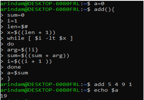 Function In Shell Scripting LaptrinhX