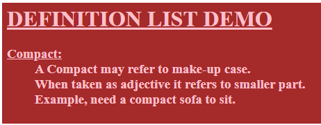 compact