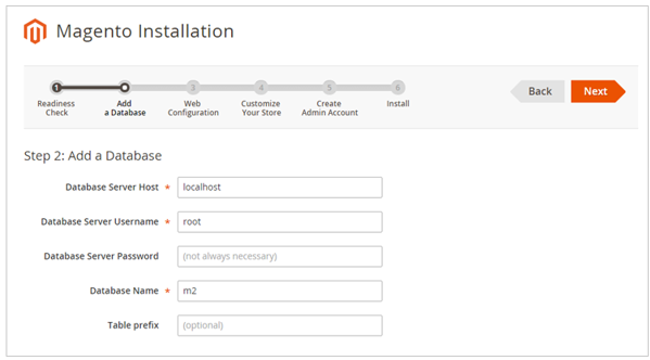 magento database