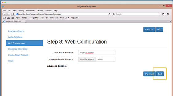 Web Configuration
