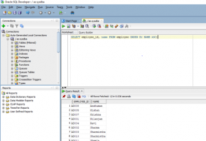 ORDER BY in Oracle | How does ORDER BY Work in Oracle?