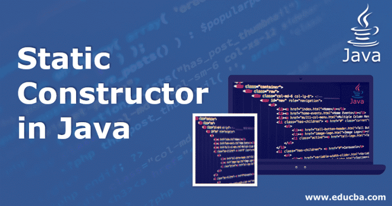 Static Constructor In Java | Working And Application Of Static Constructor