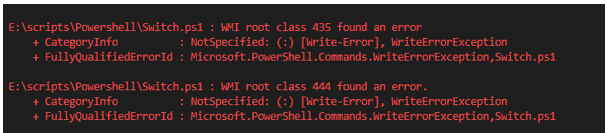 powershell 의 스위치 케이스. 2PNG