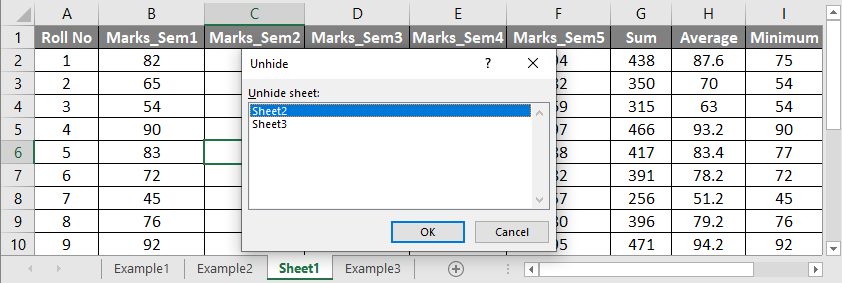 How To Unhide All Sheets In Excel Examples To Unhide Worksheets