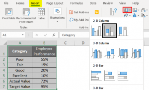 Bullet Chart in Excel | How to Create Bullet Chart in Excel (With Examples)