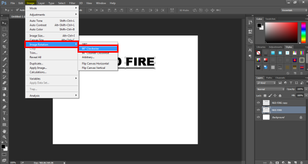 Fire Effect in Photoshop -8