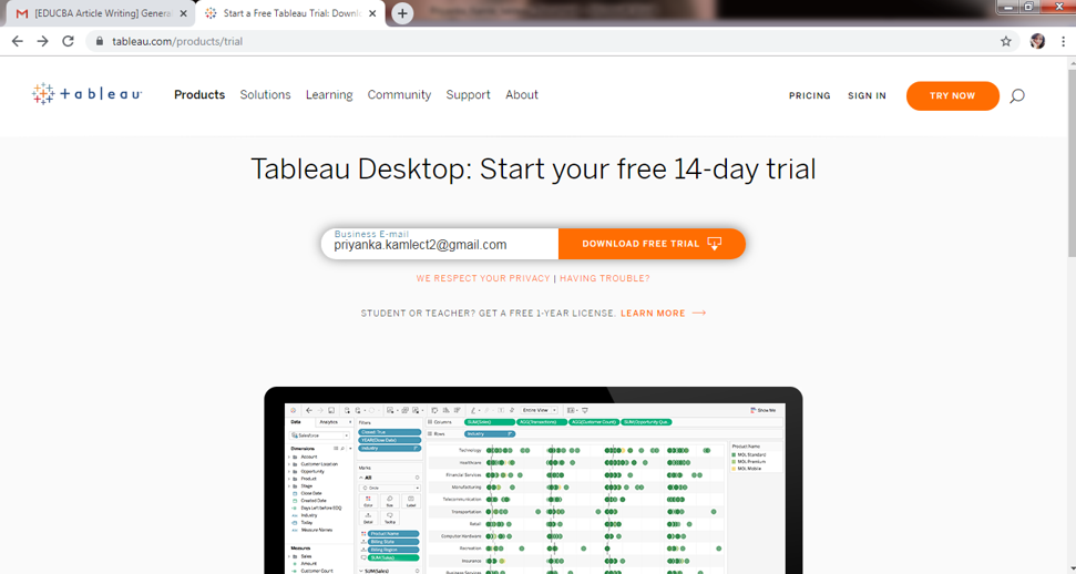 install tableau on domain computer