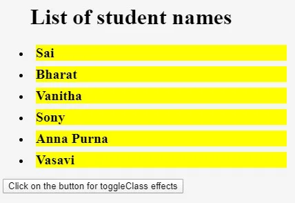 JQuery toggleClass()-1.3