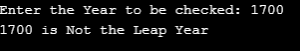 Leap Year Program in Python | Different Examples of Leap Year with Code
