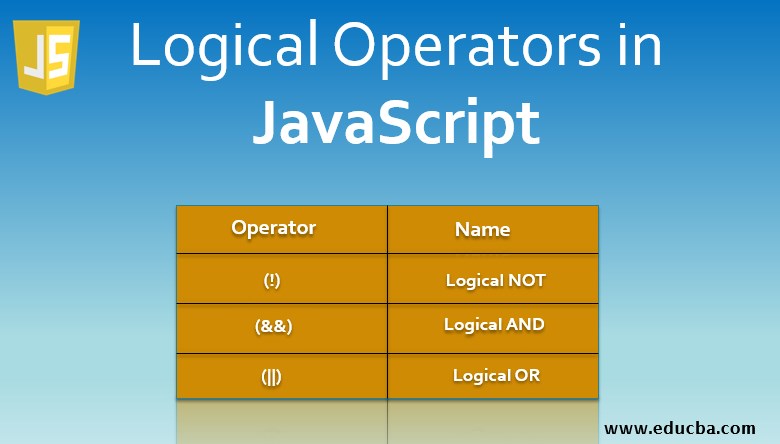 Logical Operators In Javascript Different Logical Operators In Javascript Images 5609