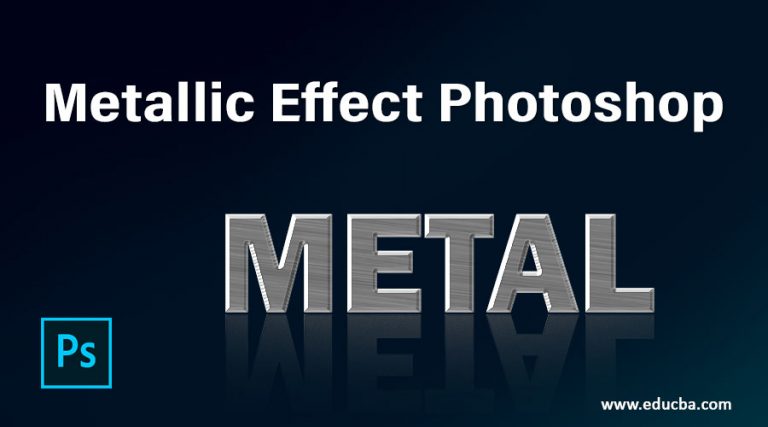 photoshop metallic effect download