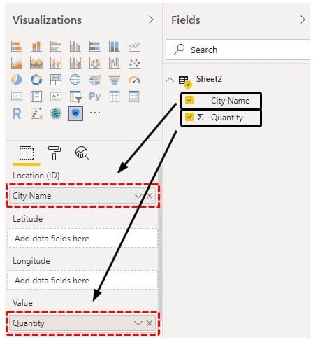 Power BI Heat Map Example 1-6