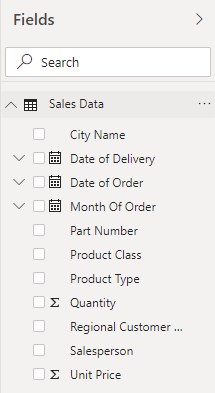 Power bi Measures Example 1-3