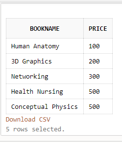 SQL Clauses-1.4