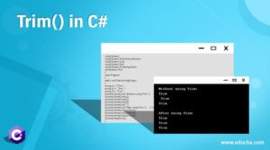 Trim() in C# | Removes Whitespaces and Specific Characters Using Trim
