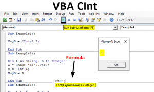 VBA CInt | How to Use the CInt Function in Excel VBA?