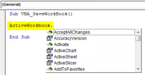 VBA Save Workbook | How to Save Workbook in Excel VBA with examples