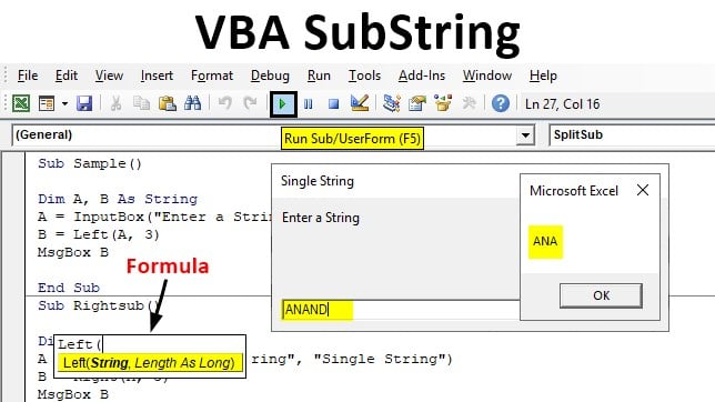 visual basic string function