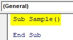 Excel VBA SubString Example1-1