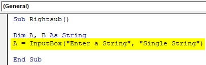 VBA SubString Example1-10