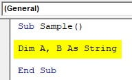 Excel VBA SubString Example1-2