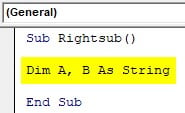 VBA SubString Example1-9