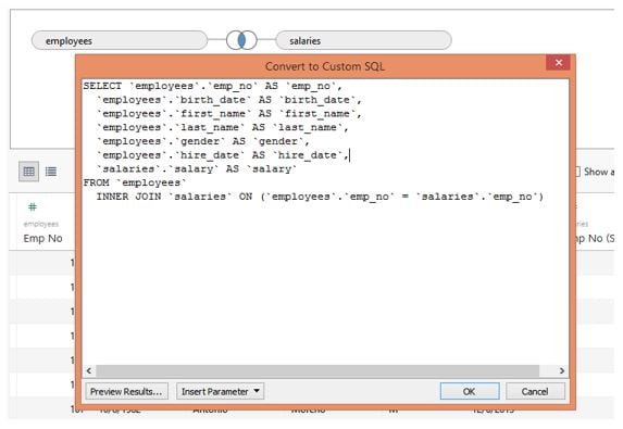 edited sql query