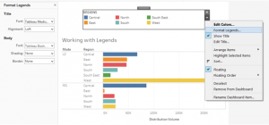 Legend in Tableau | Understand Various Operations Legends in Tableau