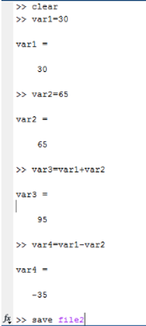 matlab save variable