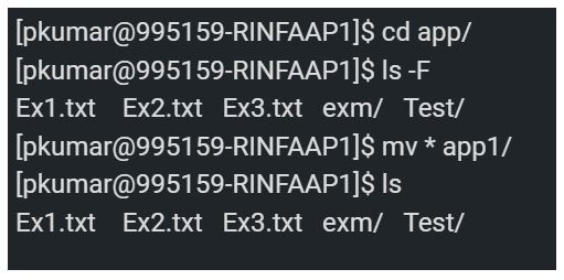 movie multipe file to specific directory