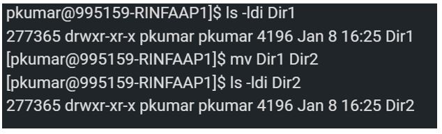 mv command in linux 2