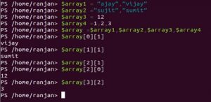PowerShell Multidimensional Array | Initialization of Multidimensional ...