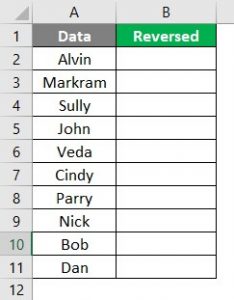 Excel Reverse Order | How to Reverse Column Order in Excel?