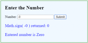 sign() in JavaScript | Top 4 Examples of sign() in JavaScript
