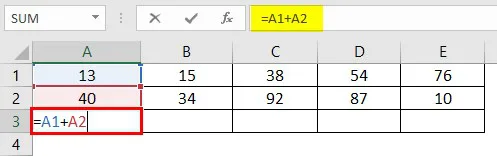 Write Formula in Excel 2-2