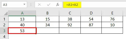 Write Formula in Excel 2-3