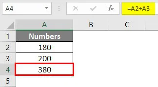 Write Formula in Excel 1-6
