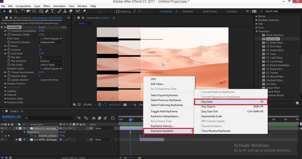 amv adobe after effects transitions