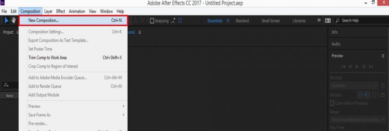 after effects transitions effect