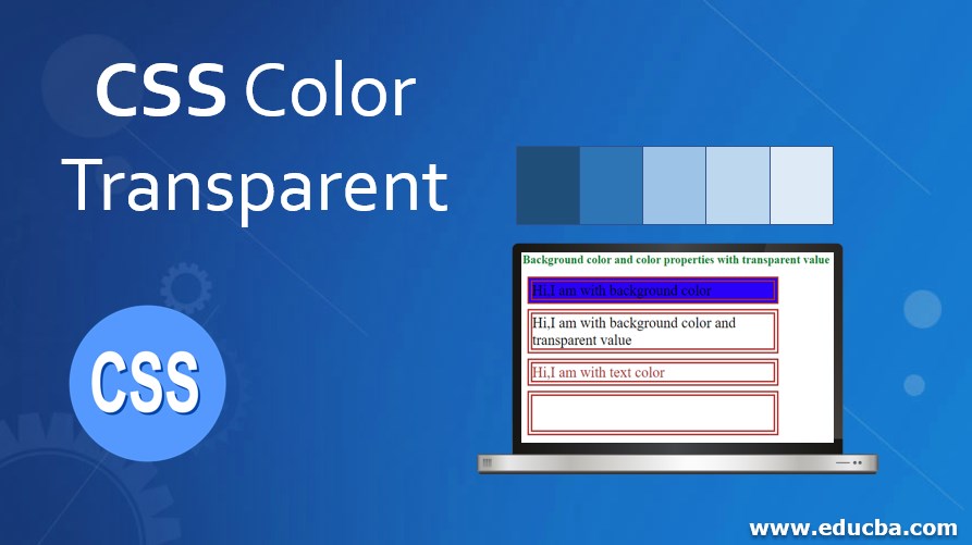 Css Color Transparent | How Does Transparent Color Works In Css?