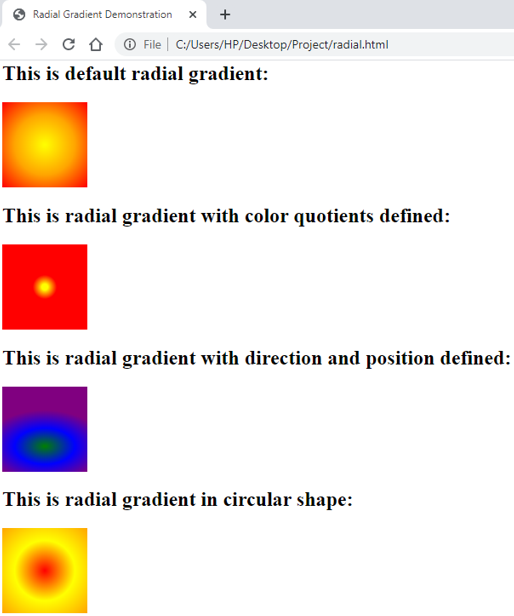 Radial Gradient 