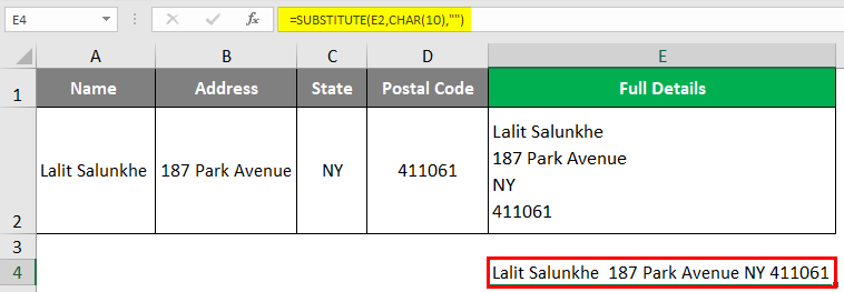 carriage return on excel for mac