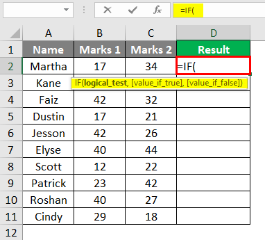 Complex Criteria in Combination 2-2