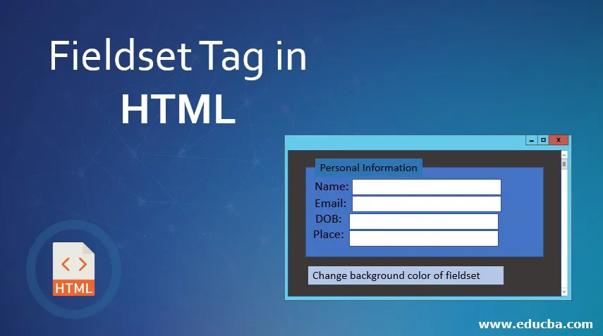 Fieldset Tag in HTML